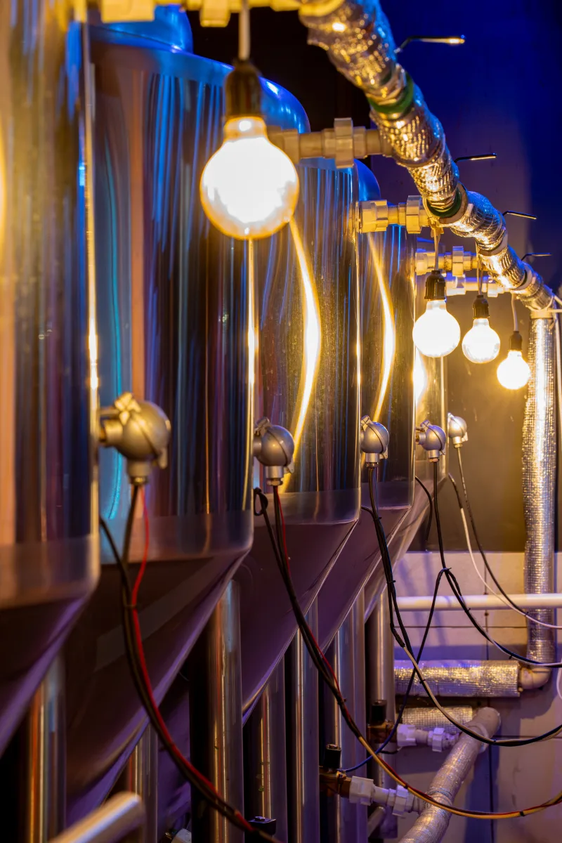Inside a Sucre craft brewery
